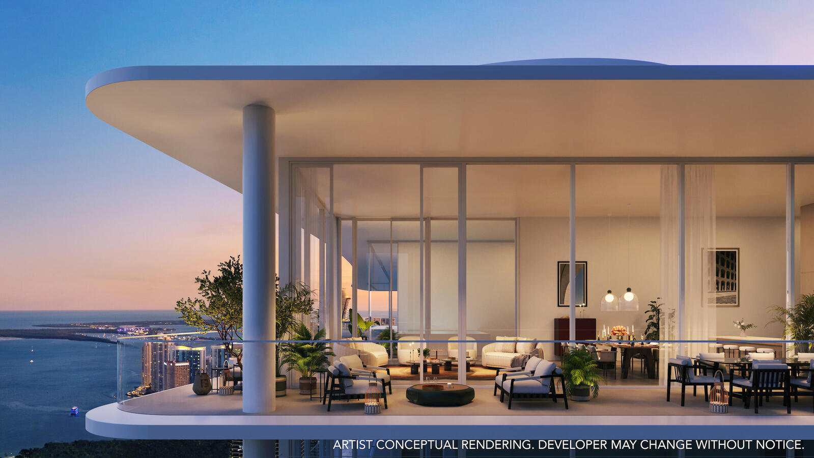 Exterior de la Sky Villa